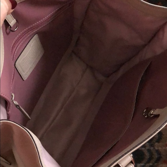 Nude Coach purse - Picture 5 of 9